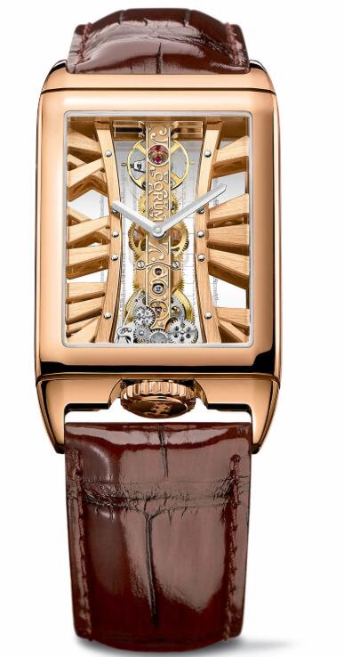 Corum GOLDEN BRIDGE RECTANGLE B113/03730 Replica watch